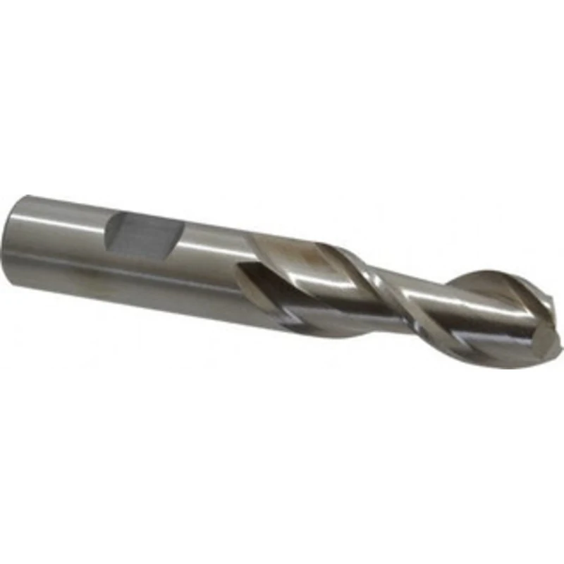 Value Collection 5/8, 1-5/8 LOC, 5/8 Shank Diam, 3-3/4 OAL, 2 Flute, High Speed Steel Square End Mill Single End, Unc...